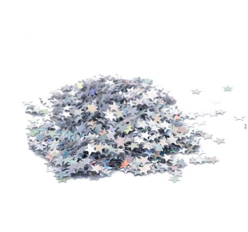 Конфетти Звездочки для праздника жесткий 15 г 5 мм перламутровый Киев - изображение 6