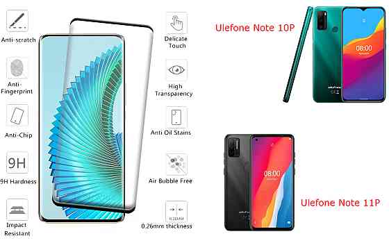 Захисне скло HyperGlass Pro для Ulefone Note 10P, Note 11P – максимальна чутливість та захист Київ