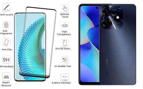 Захисне скло HyperGlass Pro для Tecno Spark 10, Spark 10 5G – максимальна чутливість та захист Київ