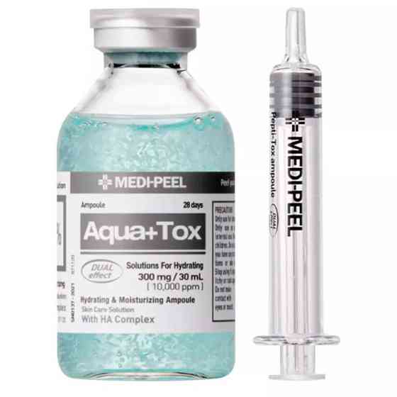 Увлажняющая ампульная сыворотка для лица Aqua+ Tox Ampoule Medi-Peel 30 мл Киев