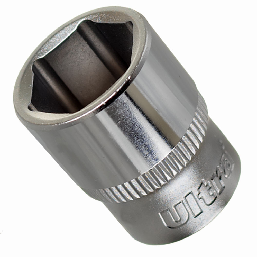 Насадка шестигранна коротка 1/4" 14 мм CrV ULTRA (6060142) Київ - фото 6