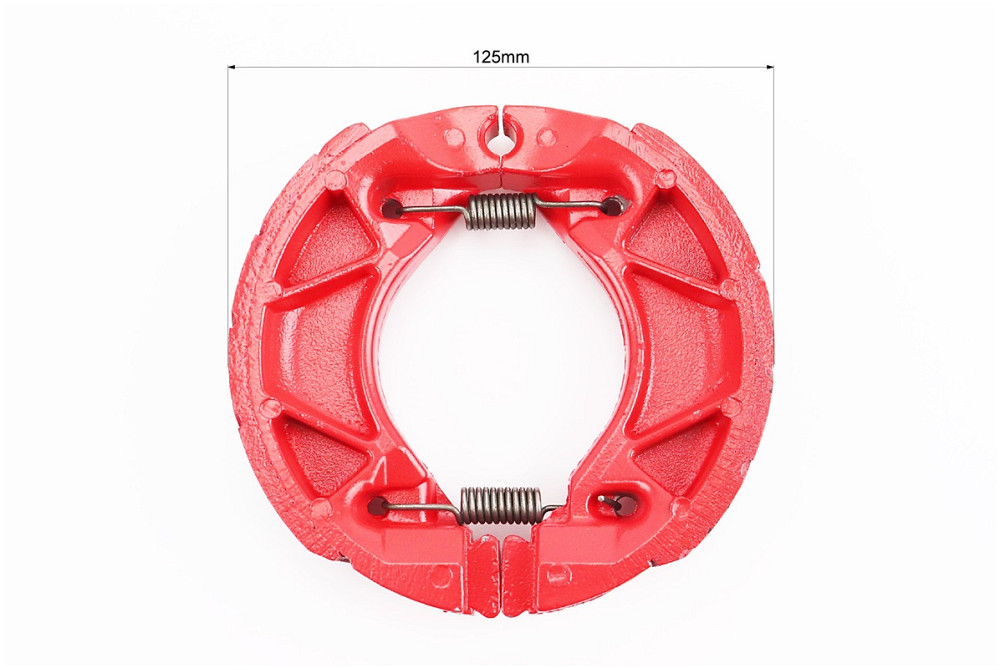 Гальмівні колодки задні (барабан) Yamaha YBR-125 D120, к-кт Київ - фото 3