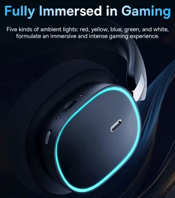 Игровые Наушники Baseus AeQur GH02 Gaming Black. Киев - изображение 4