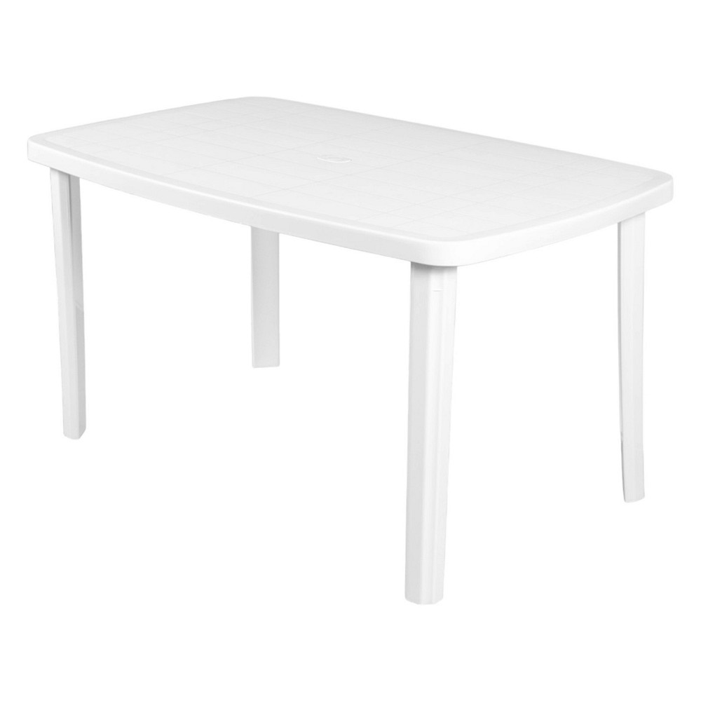 Стіл для саду пластиковий BICA Cayman, білий Київ - фото 1