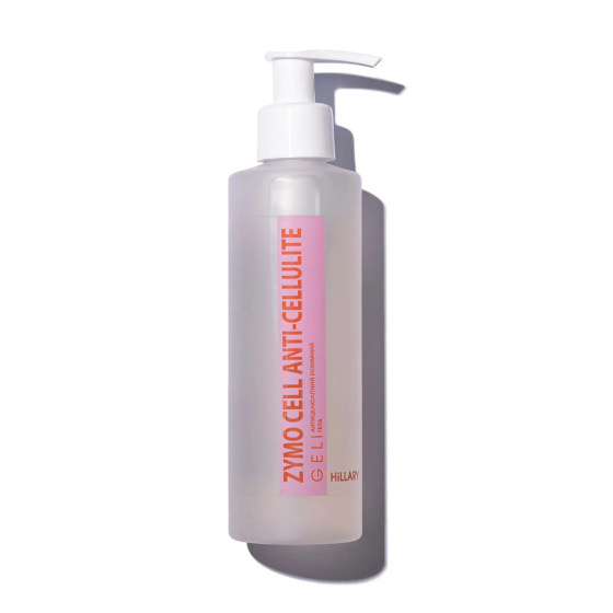 Антицелюлітний ензимний гель Anti-cellulite Gel Zymo Cell Hillary 200 мл Винница