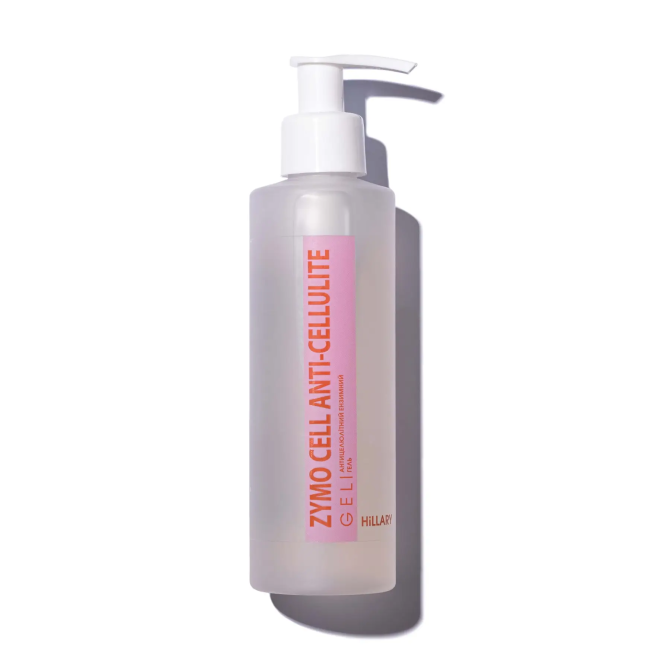 Антицелюлітний ензимний гель Anti-cellulite Gel Zymo Cell Hillary 200 мл Винница - изображение 1