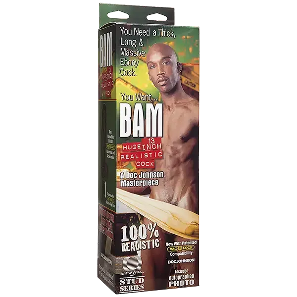 Фалоімітатор Doc Johnson BAM - Huge 13 Inch Realistic Cock Львів - фото 3