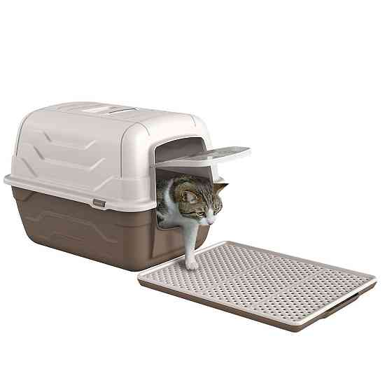 Genius килимок під пластиковий туалет з піддоном, розмір 46 x 36 х 3 см Київ