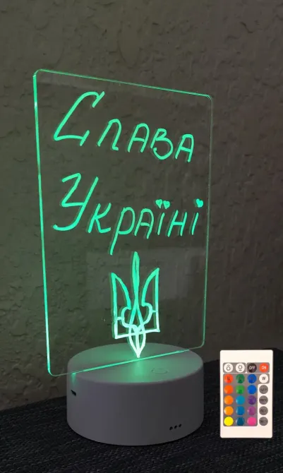 Ночник планер светодиодный Plutus-Quinn, планшет для рисования Коломия - фото 2