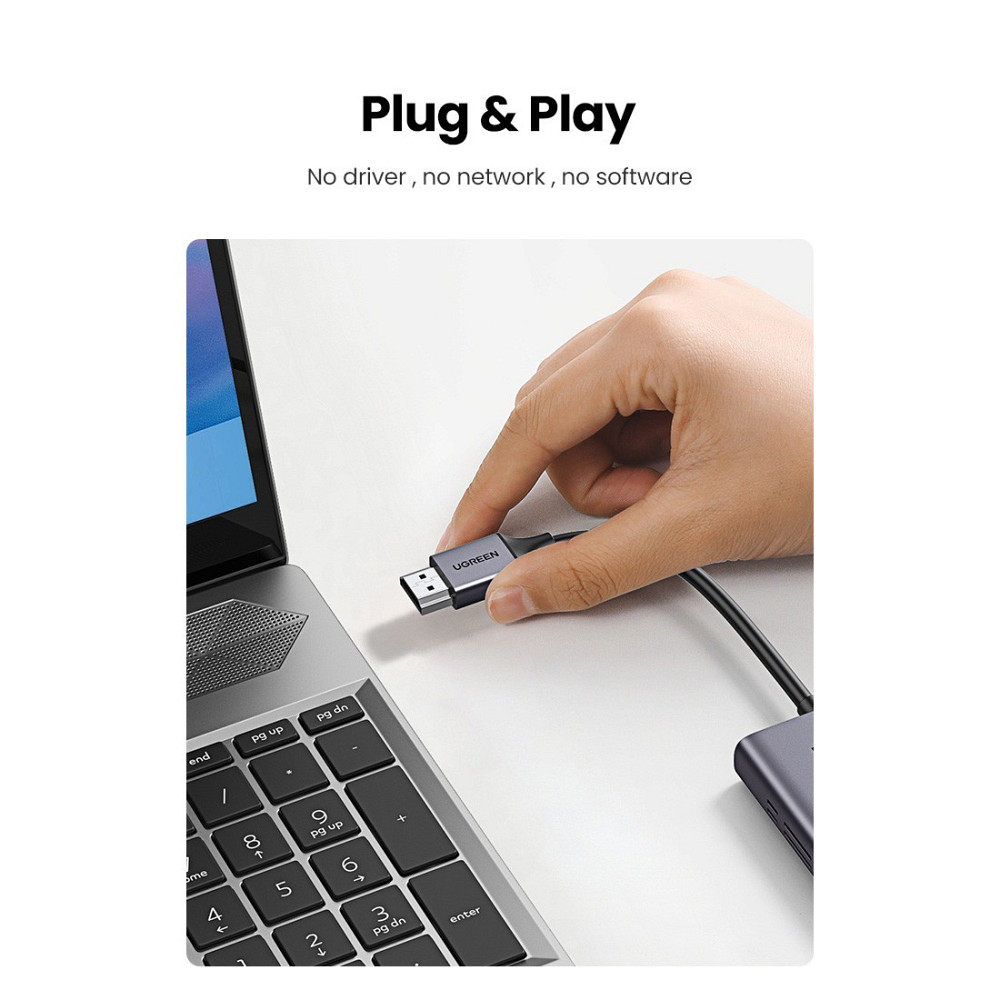 Беспроводной удлинитель UGREEN CM506 Wireless HDMI Extender Transmitter and Receiver 50m(UGR-50633A) Киев - изображение 8