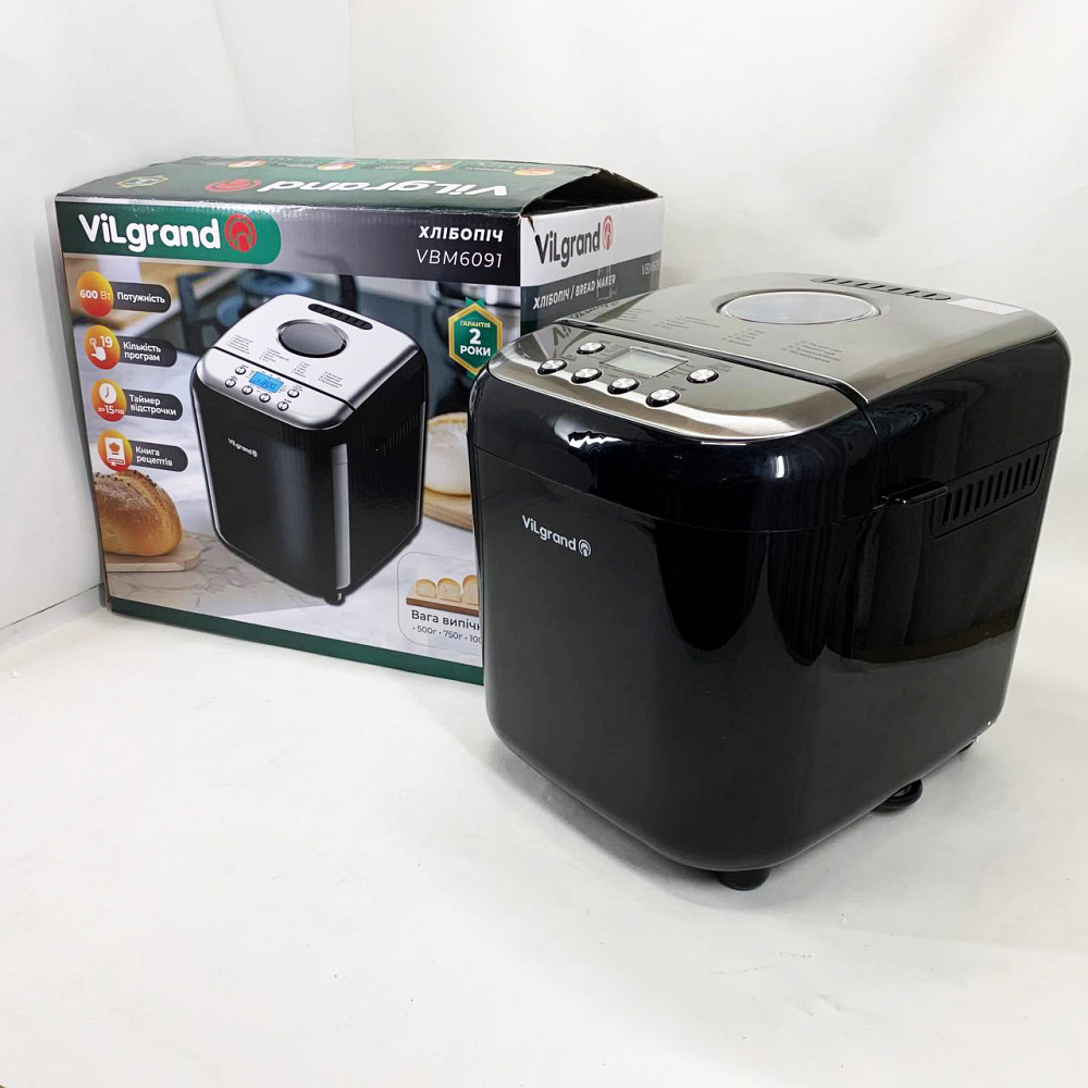 Печь хлебопекарная электрическая ViLgrand, Хлебопечки для дома, Быстрая выпечка хлеба YQ-87 Львов - изображение 8