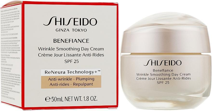 Денний крем для обличчя Shiseido Benefiance Wrinkle Smoothing Day Cream SPF25 50ml Слов'янськ - фото 2