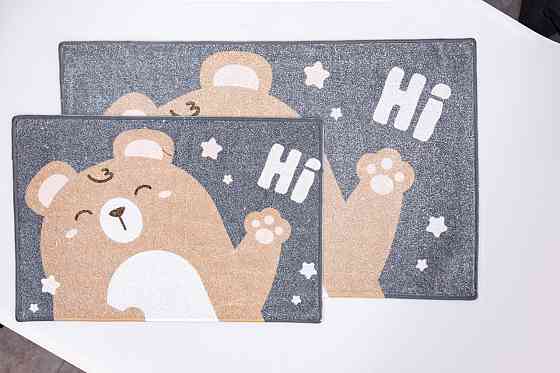 Yiwu Набір килимків у дитячу кімнату 2 штуки 80*50 см/60*40 см HP-47-7 Коломыя