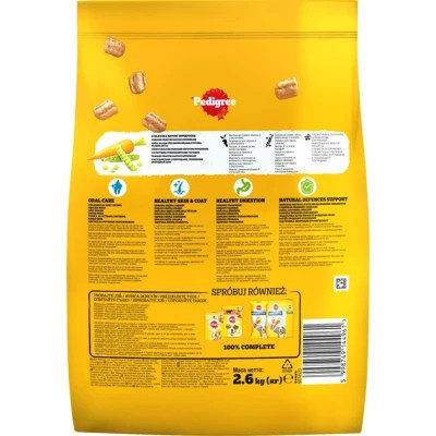 Сухий корм для собак Pedigree з птицею та овочами 2.6 кг (5998749144961) Вінниця - фото 6