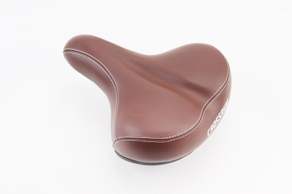 Сидіння ХВЗ 255x210мм, коричневе CROSSRIDE N318 Киев - изображение 1