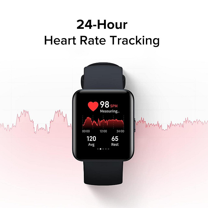 Смарт-часы Redmi Watch 2 Lite с GPS, мониторингом пульса, сна, стресса, SpO2, 100+спортивных режима, Киев - изображение 5
