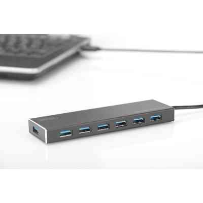 Концентратор Digitus USB 3.0 Hub, 7 Port (DA-70241-1) Вінниця