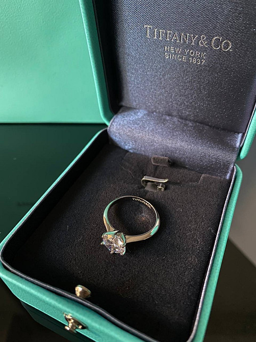 Каблучка срібло 925 Гравірування  Tiffany Одеса - фото 1
