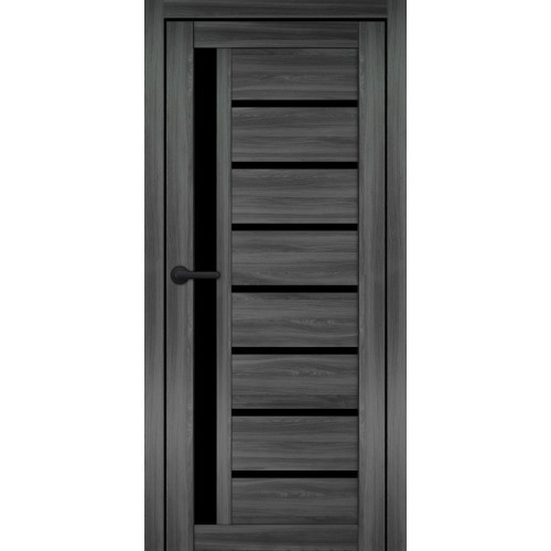 Дверь межкомнатная Порталино PL-01 Санома пепельная BLK Киев - изображение 1