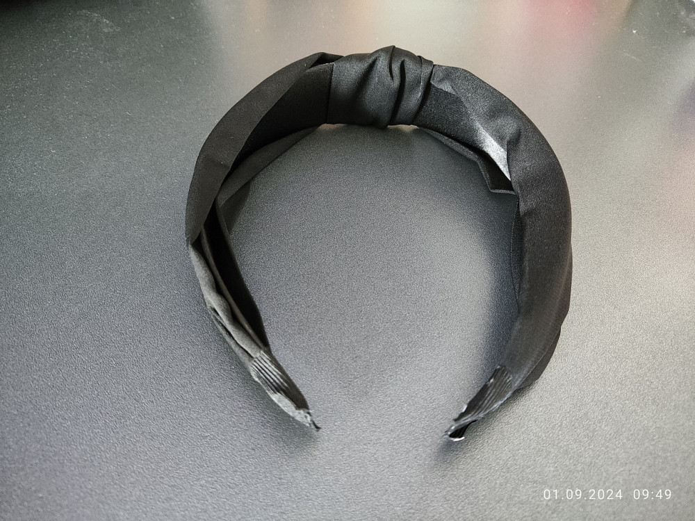 Обруч ободок для волосся Чорний Сміла - фото 2