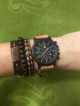 Часы мужские LIANDU Brown + браслеты Киев