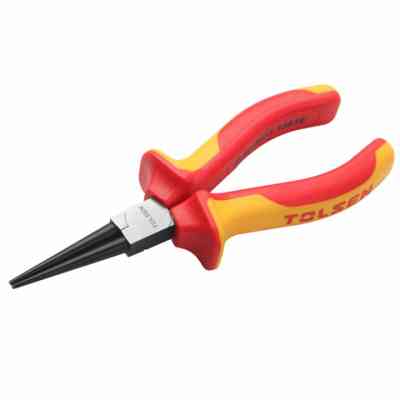 Плоскогубцы Tolsen Premium круглоогубцы диэлектрические VDE 160 мм. (V16056) Винница