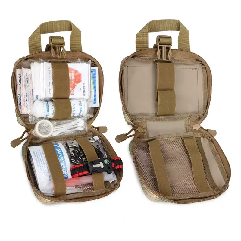 Підсумок-аптечка з кріпленняv на Molle зі швидким скиданням (Мультикам) Вінниця - фото 4