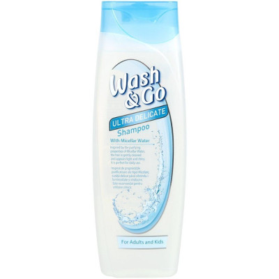 Шампунь Wash&amp;Go на міцелярній воді для всіх типів волосся 200 мл (8008970047423) Вінниця - фото 1