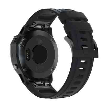 Ремешок для смарт-часов Armorstandart Silicone 20mm для Garmin Fenix 5s/6s Black (ARM60799) Винница