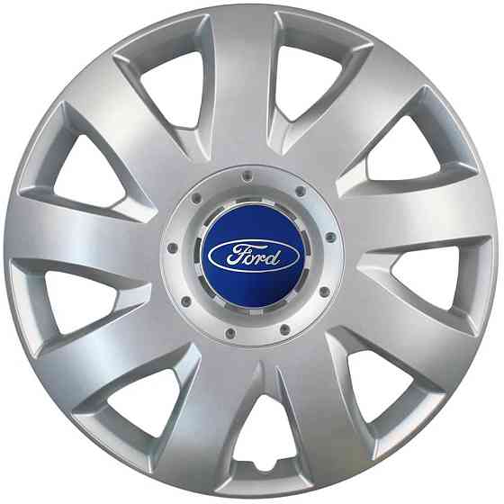 Автомобильные модельные колпаки R15 Ford 311 4шт, SJS, серебряные Киев