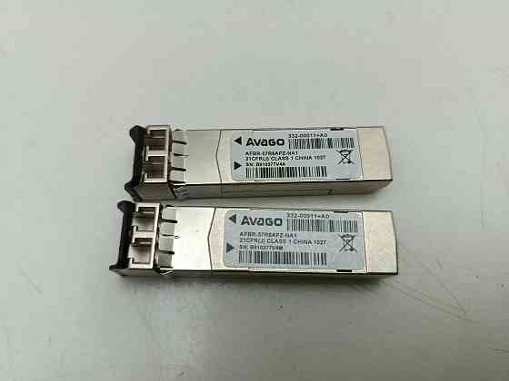 Оптичний трансивер Avago 10Gb SW SFP+ (P/N: AFBR-57R6APZ-NA1 / 332-00011+A0) (товар вживаний) 1 шт Луцк