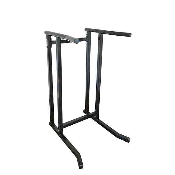 Брусья стационарные с упорами для ног 40х40 мм Спортивные стенки и турники для дома разборная Киев