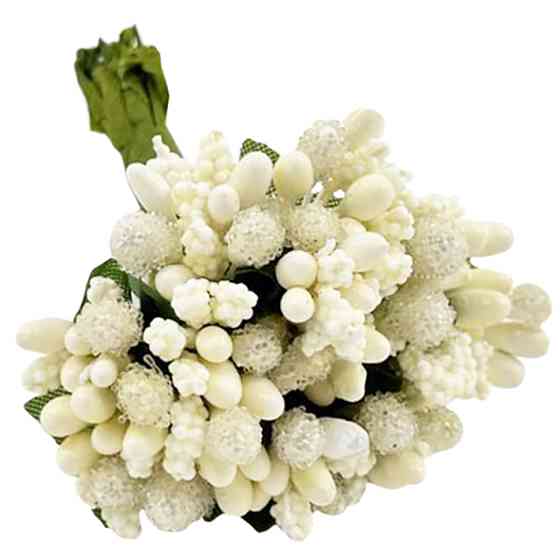 Декоративные тычинки для творчества KV-715-2 пучок 12 штук Винница