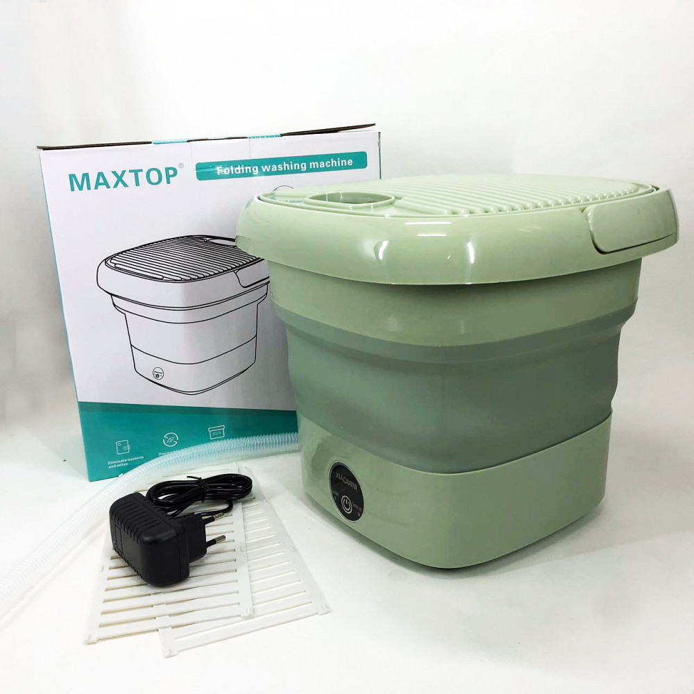 Пральна машина для дачі MAXTOP, Міні пральна машина для шкарпеток Складна XY-48 Львів - фото 7
