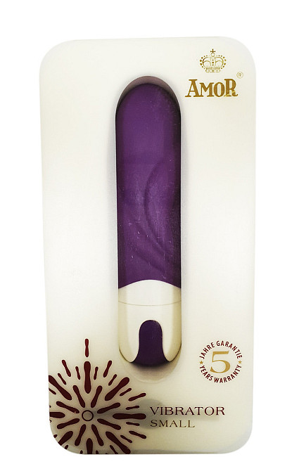 Міні вібратор привабливим дизайном AMOR VIBRATOR SOHAN Violet (Застосунок НЕ Функціонує!) Sex Aura Київ - фото 3