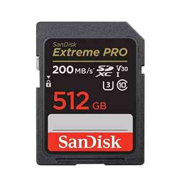 Карта пам&apos;яті SanDisk 512GB SD class 10 UHS-I U3 V30 Extreme PRO (SDSDXXD-512G-GN4IN) Вінниця