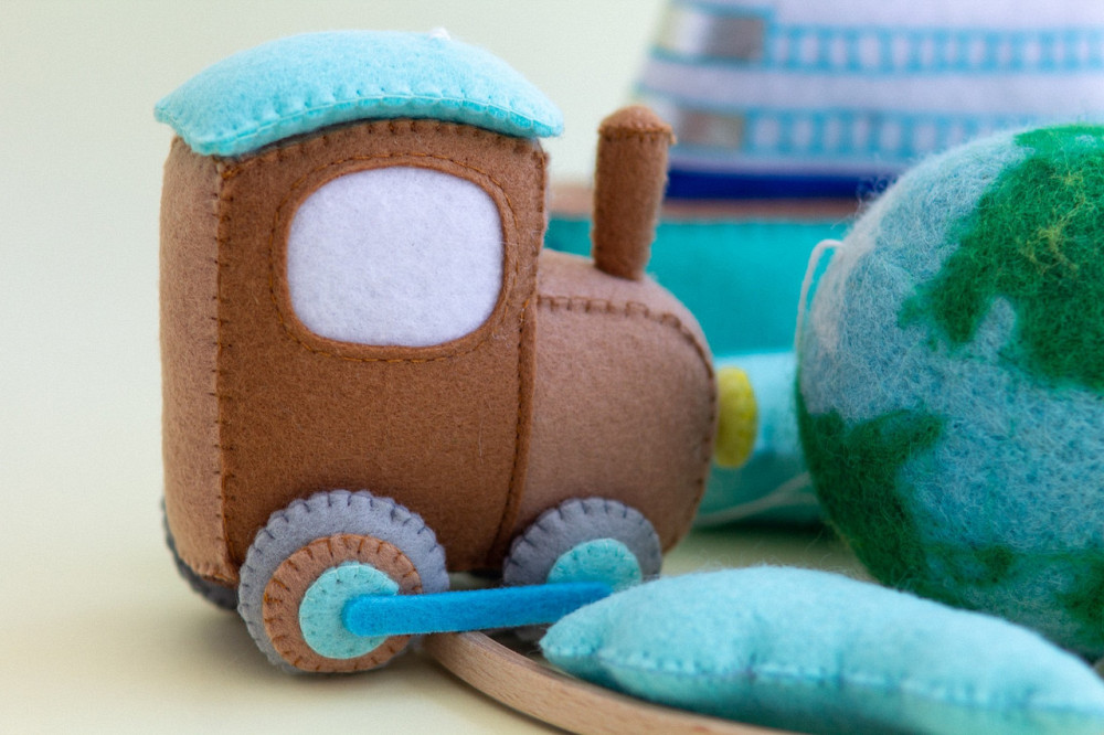 Дитячий мобіль на ліжечко для немовлят WooolyWool «Подорож» Київ - фото 8