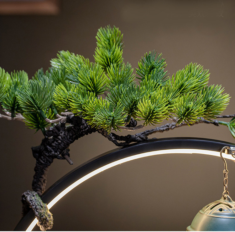 Декоративный водопад 42х42 см, фонтан, увлажнитель воздуха, подставка для конусов, светильник 5в1!! Кременчуг - изображение 9