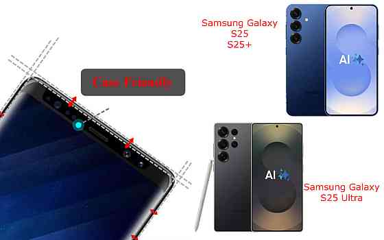 Захисне скло HyperGlass Pro для Samsung Galaxy S25, S25+, S25 Ultra – максимальна чутливість та захист Київ