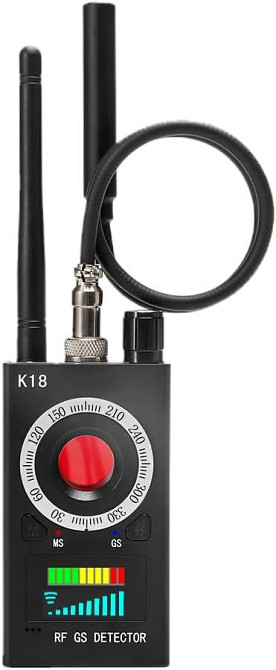 GPS Anti Spi Terminator K18 детектор скрытых камер скрытых устройств антишпионский детектор GPS-детектор Днепр - изображение 2