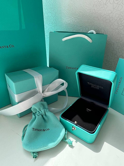 Тиффани Tiffany крестик серебро 925 и цепочка серебро 925 в роскошной подарочной упаковке Одесса - изображение 3