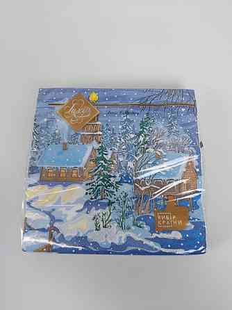 Салфетки бумажнае новогодние(ЗЗхЗЗ, 18шт)