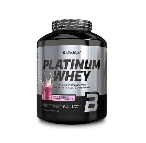 Platinum Whey 2000g (White chocolate - raspberry) Луцьк