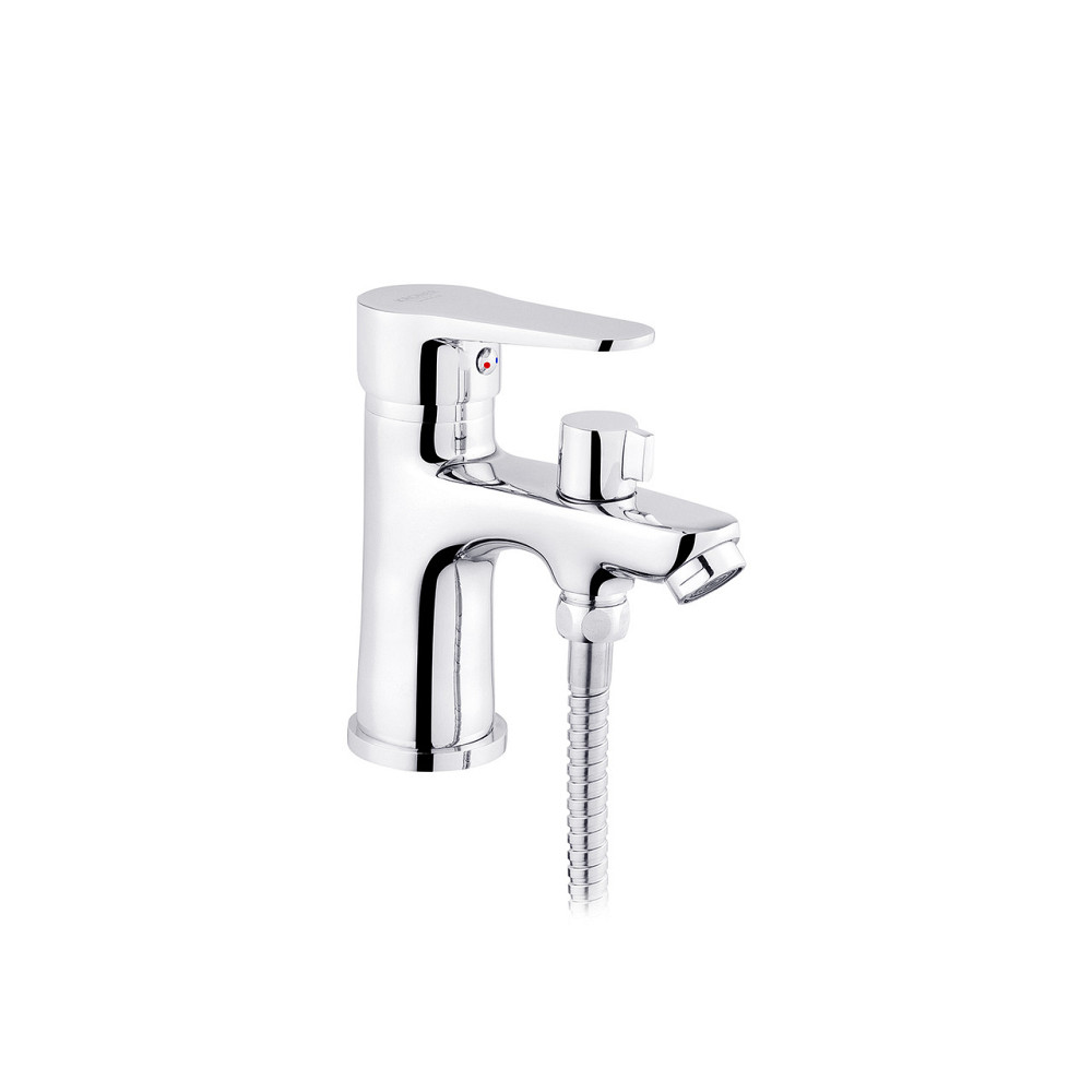 Змішувач для раковини Kroner KRM Elbe - C015 з гігієнічним душем Київ - фото 2