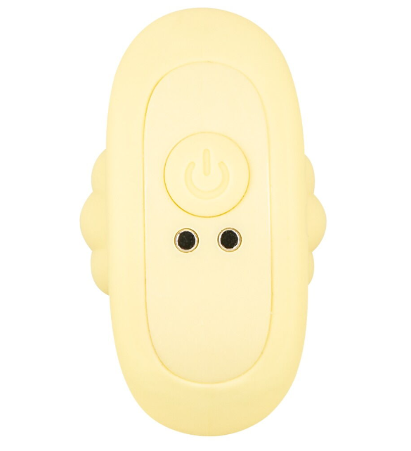 Анальна пробка з вібрацією Vibrating Mini Butt Plug Yellow Sex Aura Київ - фото 4