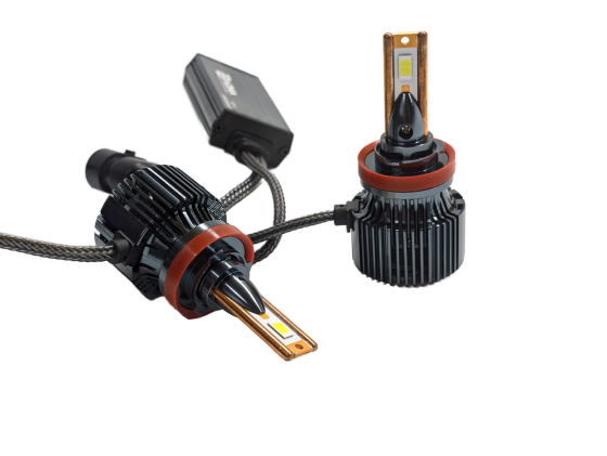 Комплект світлодіодних ламп StarLight Ultra +200% H11 (H8/H9/H16) 55W 6000K 12V Харків