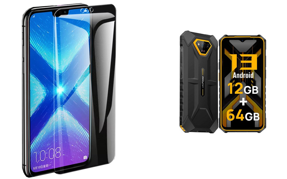 Защитное стекло NeoGlass для Ulefone Armor X13 – ультрапрозрачное и устойчивое Киев - изображение 2