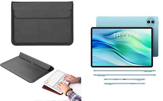 Чехол-конверт VitoCase для Teclast P50, с функцией подставки для планшета Черный Киев