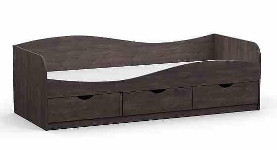 Кровать односпальная L-9, Дуб Конкордия, 2030х834х656 Львов