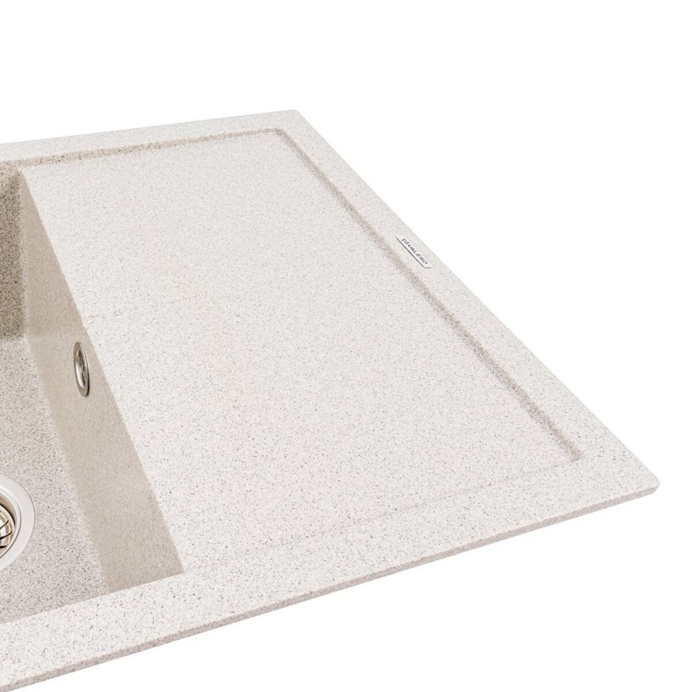 VALESO Гранітна мийка VALESO CRIPTA 6550 матова Сіра Киев - изображение 4